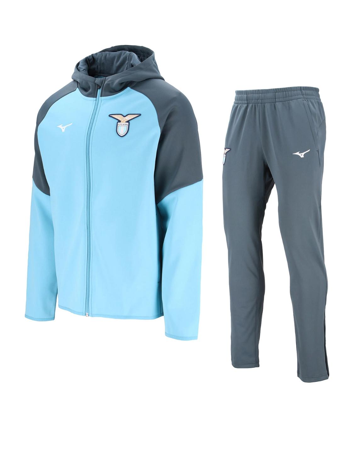 lazio tuta rappresentanza FZ cappuccio retro blue 2025/26